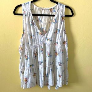Rewind Sleeveless Blouse (XL)